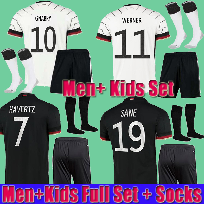 

Men kids kit 2021 Allemagne soccer jersey Full Set jerseys shorts socks HUMMELS KROOS MULLER KIMMICH VOLLAND football shirts uniforms, Kids home with 3 patch