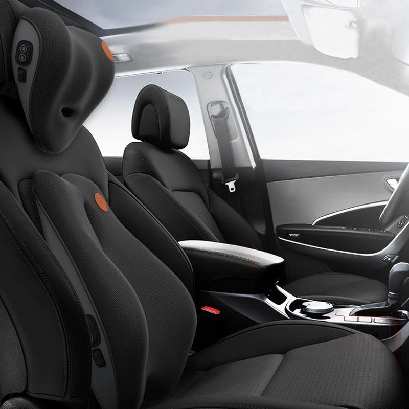 

Seat Cushions Universal Car Pillow Headrest Memory Foam Travel Neck Massage Office Chair Lumbar Support Cushion Auto Accessories