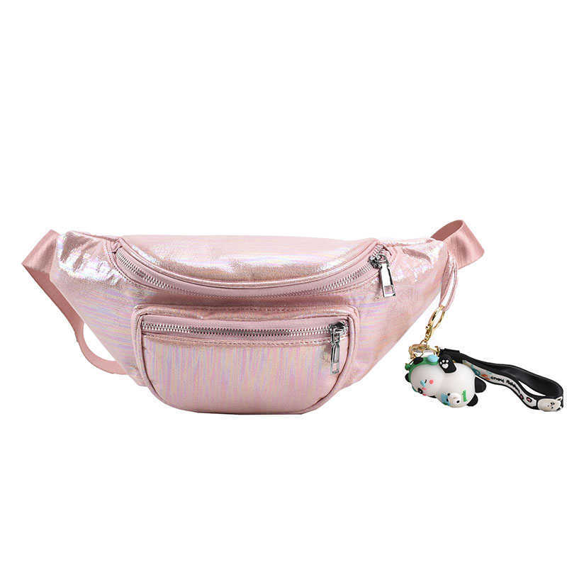 

CLASSIC FLOWER Hbp PU Leather Chest Bag Women Crossbody Back Bags Fasion Messenger Handbags Ladies Zipper Pocket Quality Waist Package