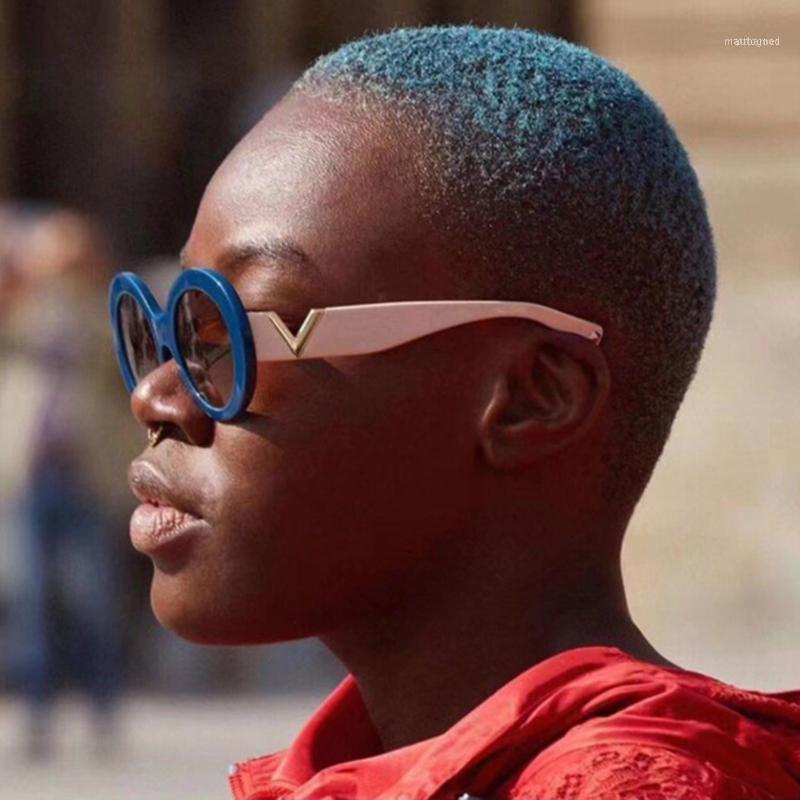 

Sunglasses 2021 Vintage Design Oval Women Men Retro Sun Glasses For Female UV400 Metal Oversized1