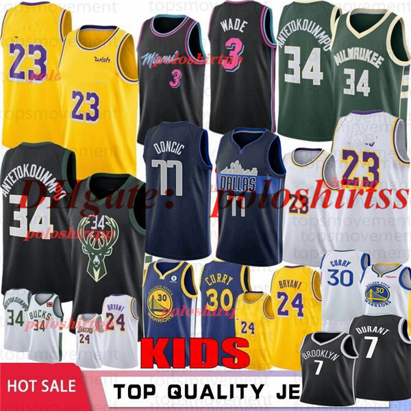 

Kevin 7 Durant Basketball Jerseys Giannis 34 Antetokounmpo Black Mamba Stephen 30 Curry 77 Doncic Dwayne 3 Wade edition City Basketball Vest, Black;red