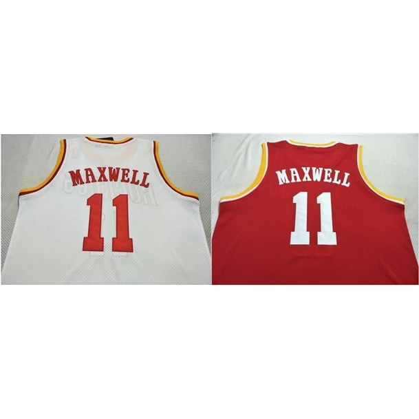 

men Youth women Vintage #11 Vernon Maxwell 1993-97 College retro Basketball Jersey stitched custom madeSize -5XL, White youth s-xl