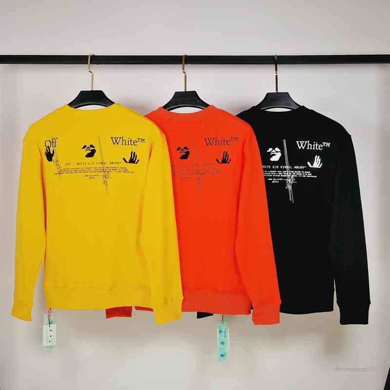 

Men' Hoodies Sweatshirts Spring and Autumn Woodcutter Engineering Element Printing Casual Women' Round Neck Sweater, Yellow