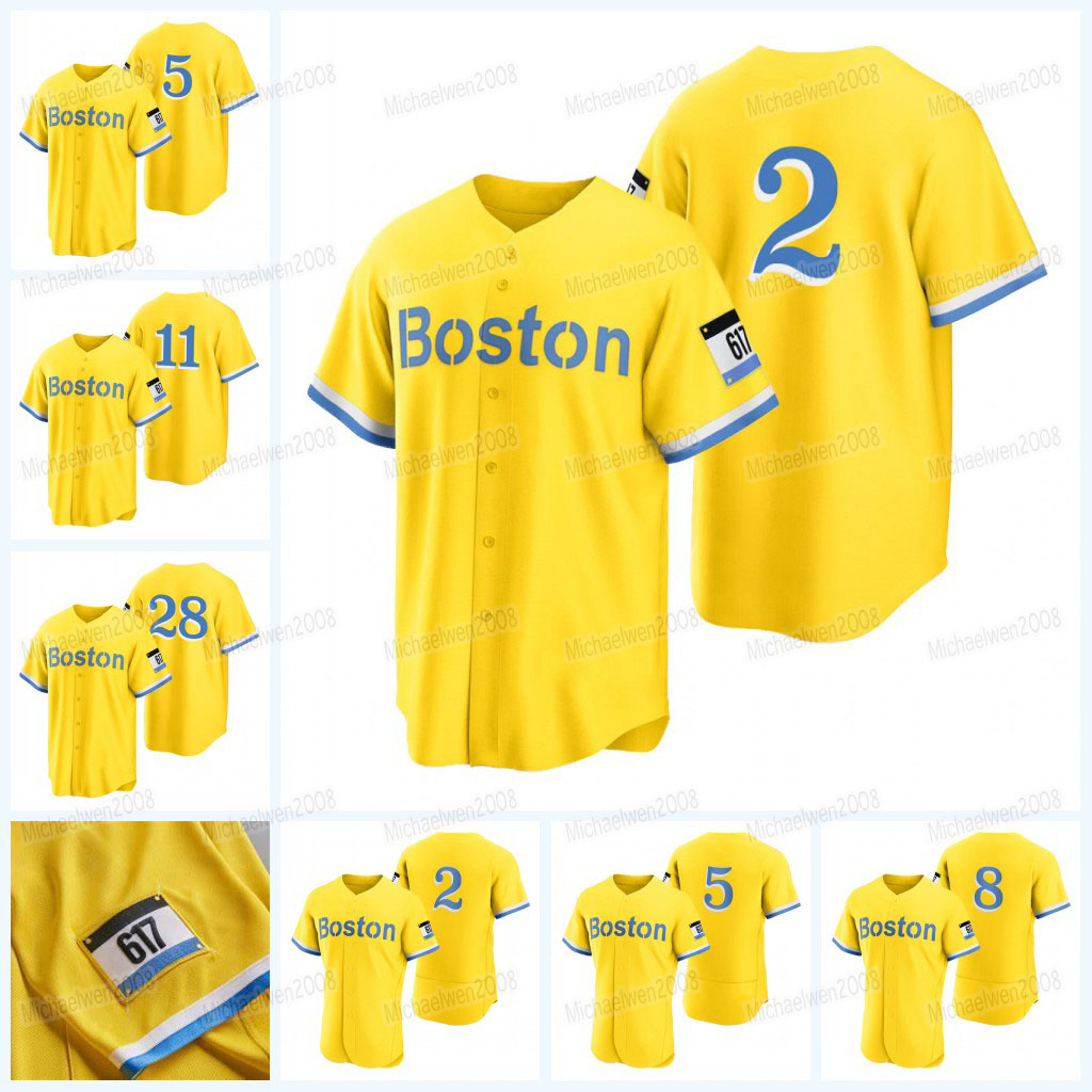 

Xander Bogaerts 2021 City Connect Jersey Red J.D. Martinez Alex Verdugo Sox Enrique Hernandez Hunter Renfroe Rafael Devers Kevin Plawecki Kyle Schwarber, Men flex base