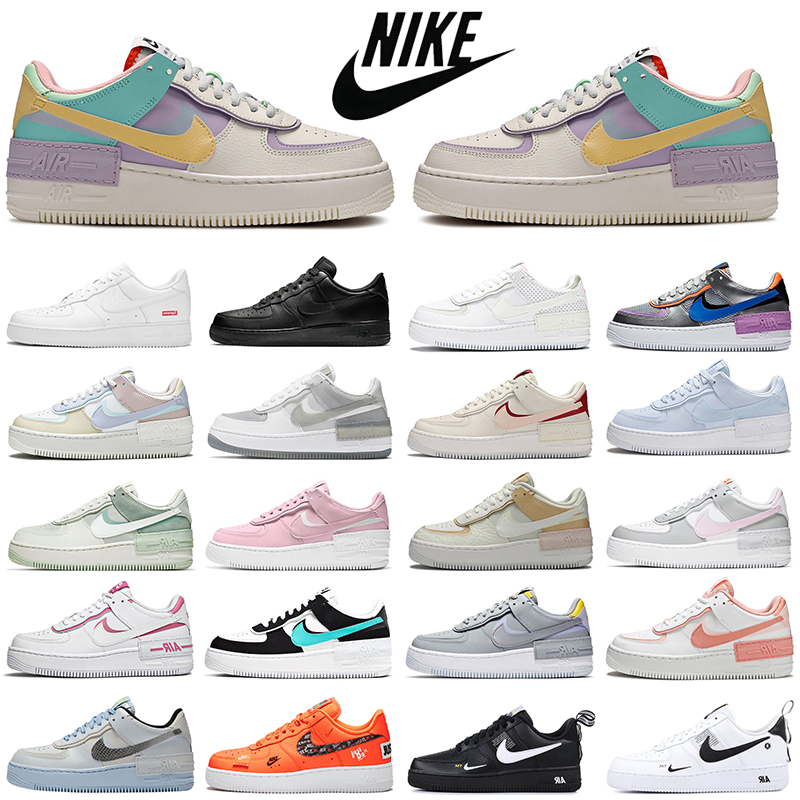 

Fashion Shadow Dunk Running Shoes Triple Black Tropical Twist Spruce Aura airforce 1 af1 Mens Womens Trainers Outdoor Sports Sneakers size 36-45