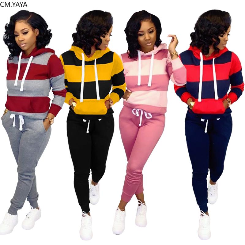 

Two Piece Dress Women' Women Winter Set Tracksuit Full Sleeve Hoodied Sweatshirt Pockets Pants Suit Outfits Sweatsuit D8313, Army green