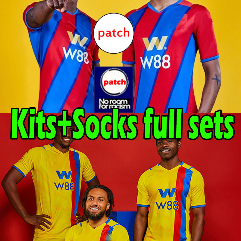 

2021 2022 PALACE Soccer Jerseys AWAY Zaha MILIVOJEVIC TOWNSEND SAKHO BENTEKE 21/22 VAN AANHOL Men Kids kits socks full sets football Shirt, 20 21 3rd