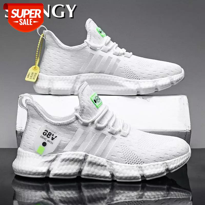 

2020 Men's Shoes Trend Men Shoes Sneakers Men Casual Breathable Korean Mesh Wild Sports Lightweight Zapatillas #534D
