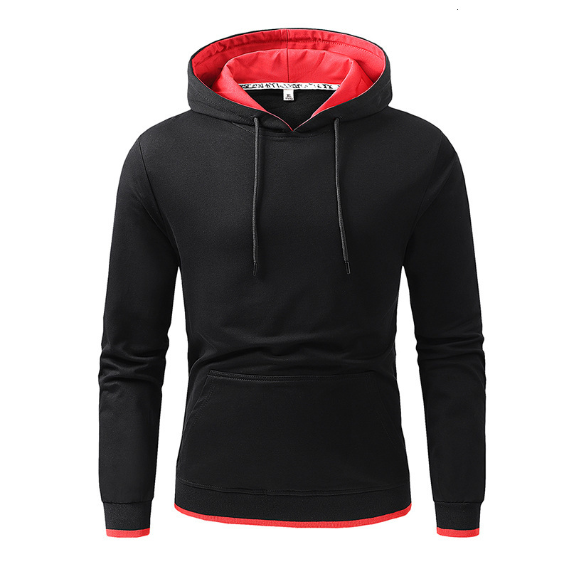 

New Streetwear Punk 2021 Autumn Spring Fashion Loose Sweatshirt Men's White Black Hip Hop Long Sleeve Hoodies Clothes Lm1x, Wy798 3