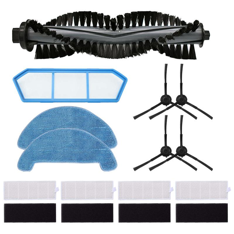 

Vacuum Cleaners Side Brush Main Hepa Filter Dust For Chuwi Ilife A4 A4S A40 Robot Cleaner Parts Replace Mop Cloth