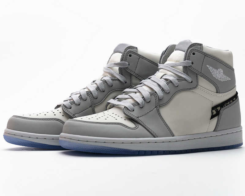 

2021 High Quality Jumpman Women's Basketball Shoes Men's 1 S White/Gray Outdoor SportsETTK, Without shoesbox