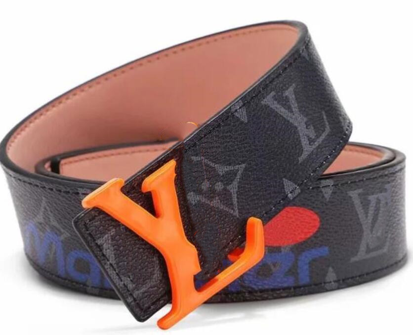 

New ArrivalBelts Fashion Belt For Men Women Belts With Letters Casual Smooth Buckle 3 Styles Waistband High Quality, Black;brown