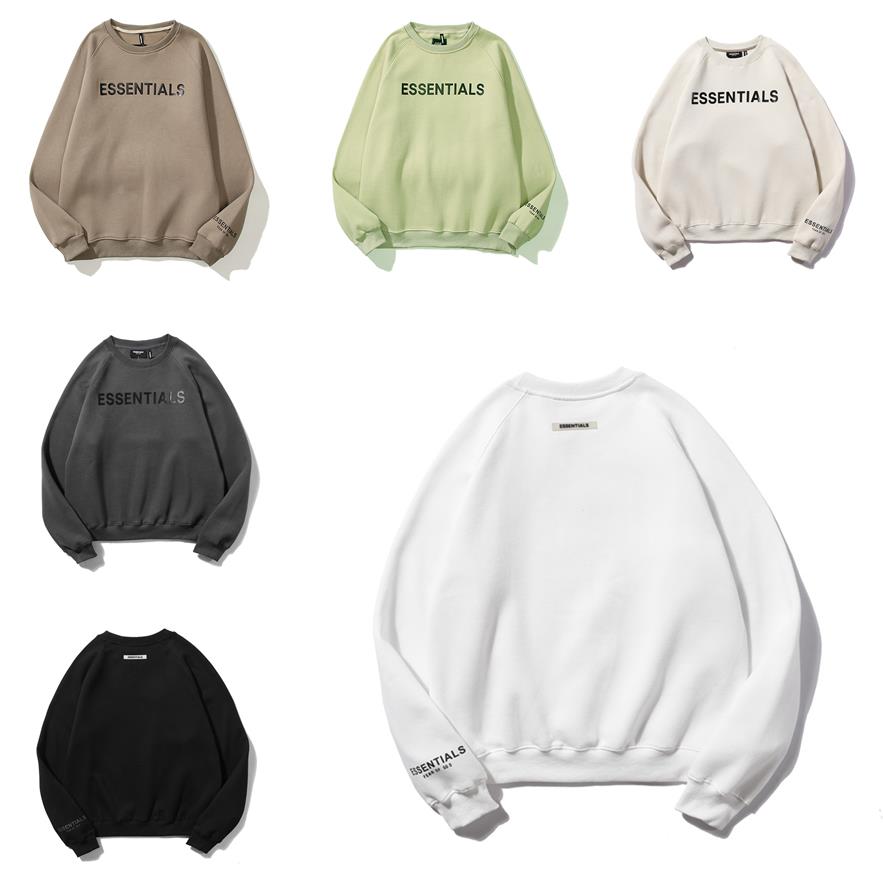 

Men s hoodie sweatshits women hooded essentials hoodies sweatshirt hip hop sweater warm fog essential pullover streetwear fear of god ess womens mens, Black