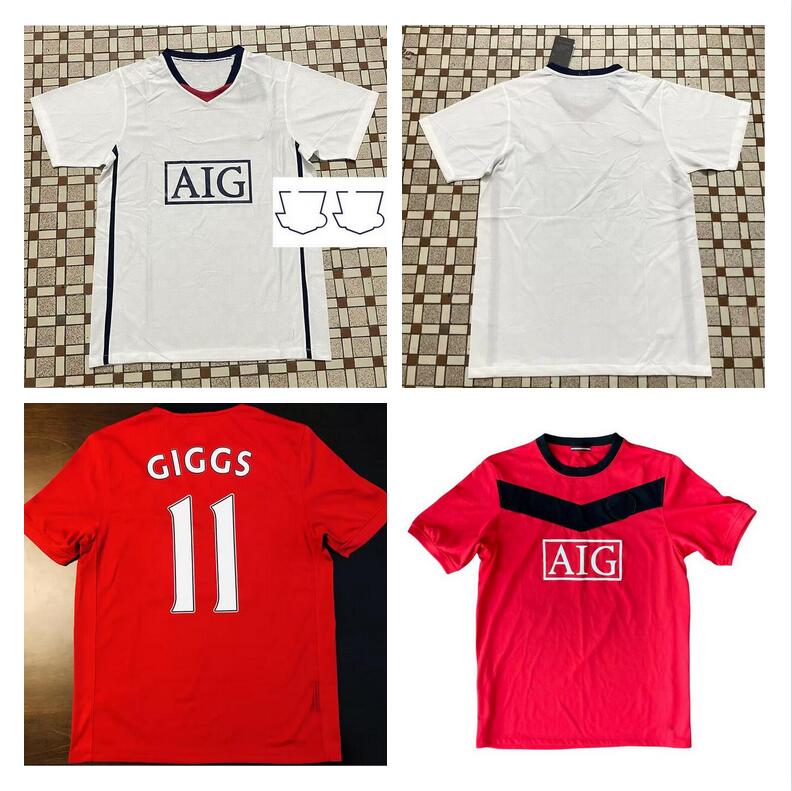 

Manchester RONALDO ROONEY GIGGS MAN UTD RETRO 2009 2010 soccer jerseys vintage OWEN 09 10 football shirts home away third SCHOLES BERBATOV N, 09/10 cup