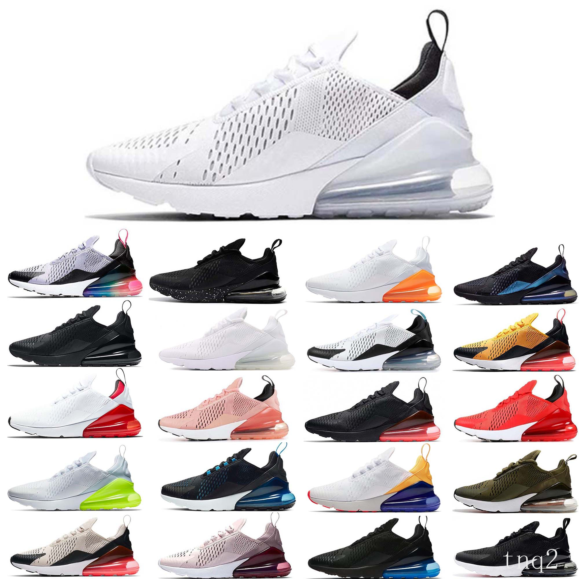 

Mens Sneakers Run Shoes Triple White Red black South Beach 27 Womens Sports Trainers Fashion Size 36-45, Color 10