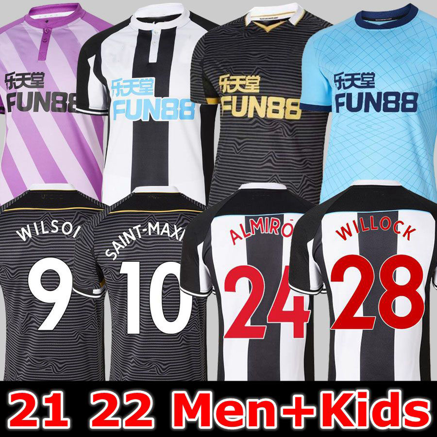 

21 22 Newcastl e soccer jersey WILSON UNITED JOELINTON 2021 2022 ALMIRON MAXIMIN SHELVEY ALMIRÓN LEWIS RITCHIE GAYLE LASCELLES football shirt men and kids, 21 22 gk jersey