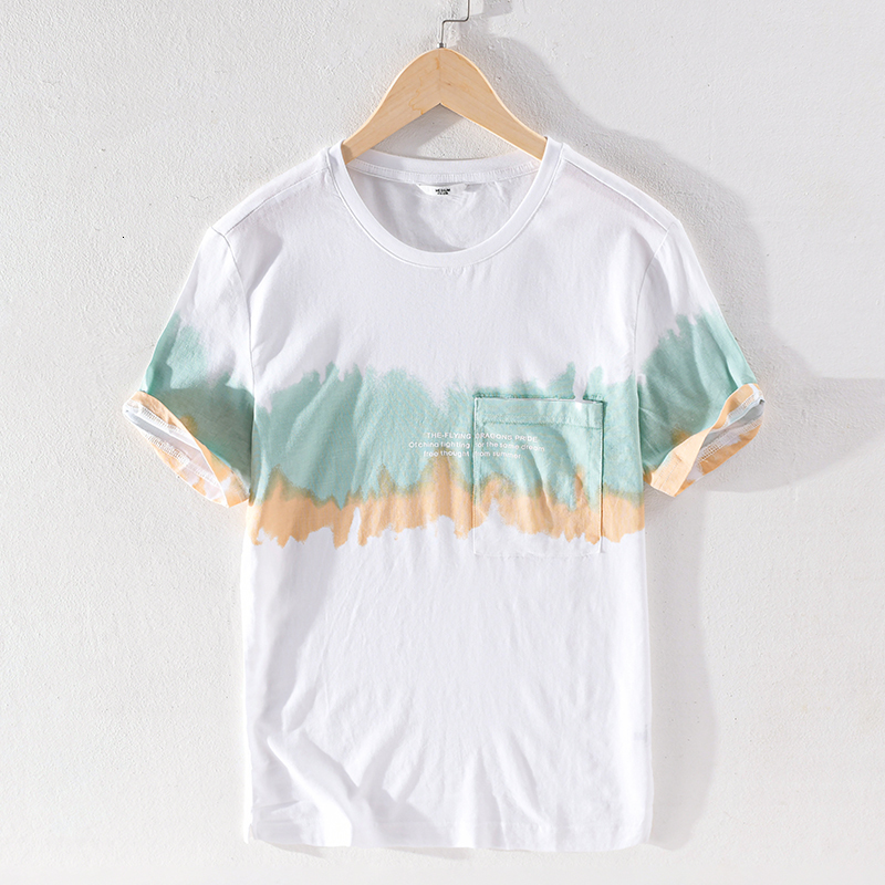 

2021 New Vero Novo Estilo De Manga Curta Linho Camisa Dos Marca Branco Camiseta Para Homens Casual Moda t Camisas Masculino Topos 1nbt, White