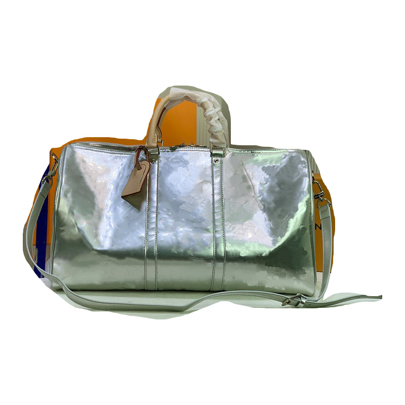 

Designer men and women travel bag large capacity canvas shoulder back fashion top quality soft surface with Zipper size 50-29-23cm M45886