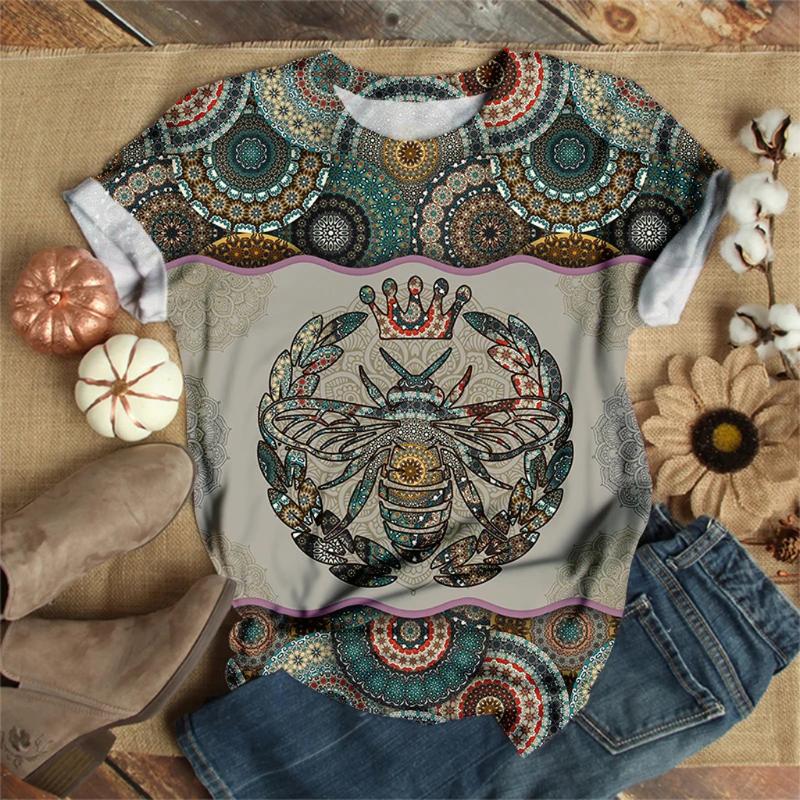 

Women's T-Shirt 2022 Summer Donkey Bird Print Tshirt Plus Size Women T-shirts Short Sleeve 3D Animal O-Neck Tops Tee Mujer Poleras