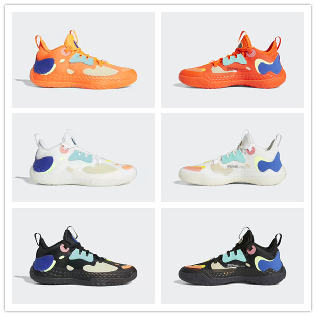 

2021 New Arrive Harden Vol. 5 Retro Gao Bang Basketball Shoes Men Orange White Black Mens Trainers Sports Sneakers Shoes