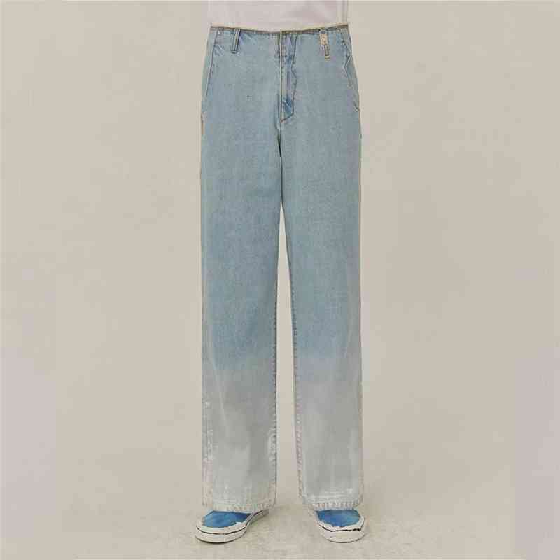 

men's jeans women's jeans, man-made blue and women's hand-painted yt2e