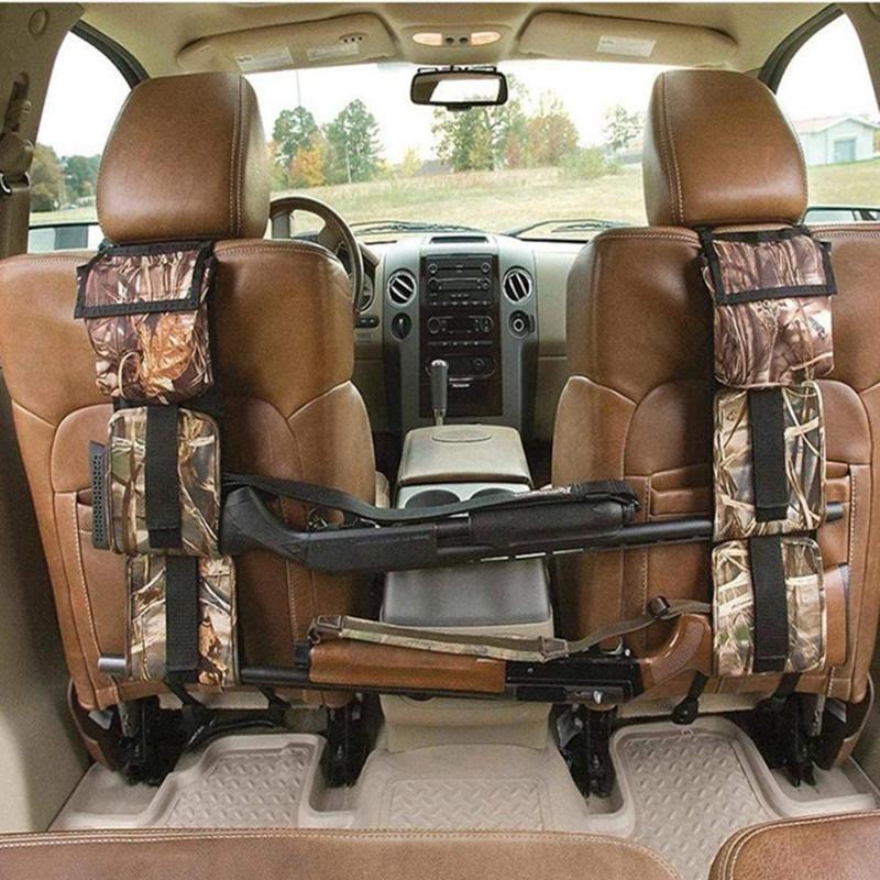 

Car Organizer 2Pcs Seat Back Pocket Hang Bags Gun Sling Rack Portable Camo Rifle Storage Holder Hunting Accessories