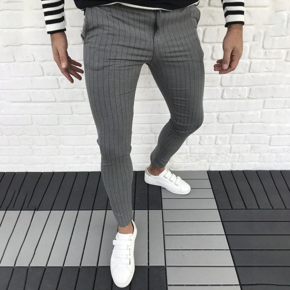 

2021 New Mens Joggers Casual Fitness Men Sportswear Tracksuit Bottoms Ny Sweatpants Trousers Black Gyms Jogger Track Pants V47i, Light grey