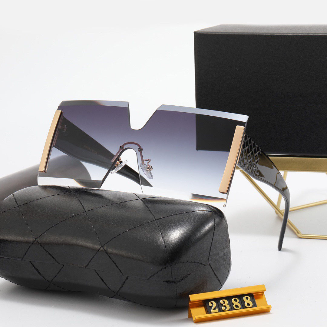 

2021 C Fashion Classic design Polarized Luxury Sunglasses For Men Women Pilot Sun Glasses UV400 Eyewear Frameless Polaroid Lens with box, White;black