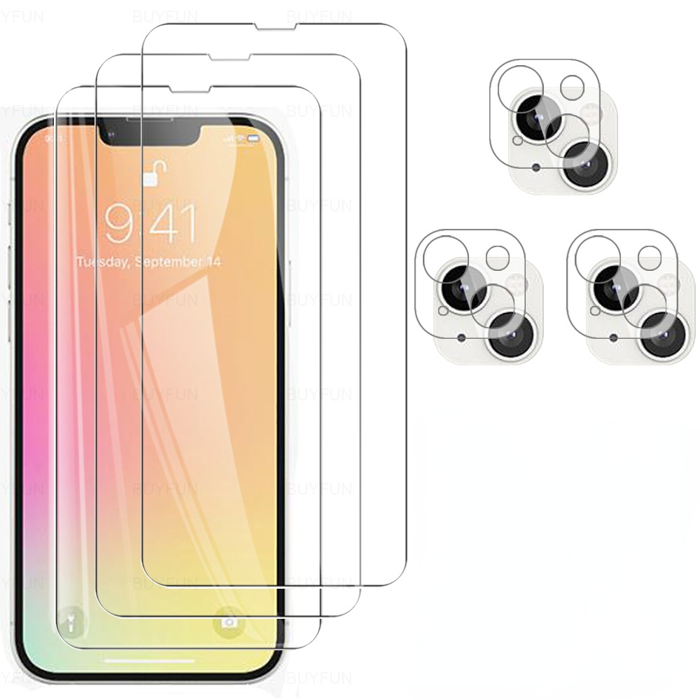 

Tempered Glass For IPhone 13 Pro Max Protective Glass For iphone13 13 mini 13pro max Screen Camera Lens Protection Film