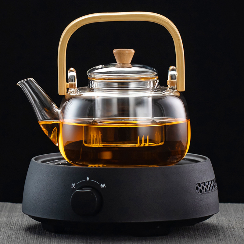 

Beam Pot Glass Tea Boiling Heat Resistant Water Making Health Pu'er White Device