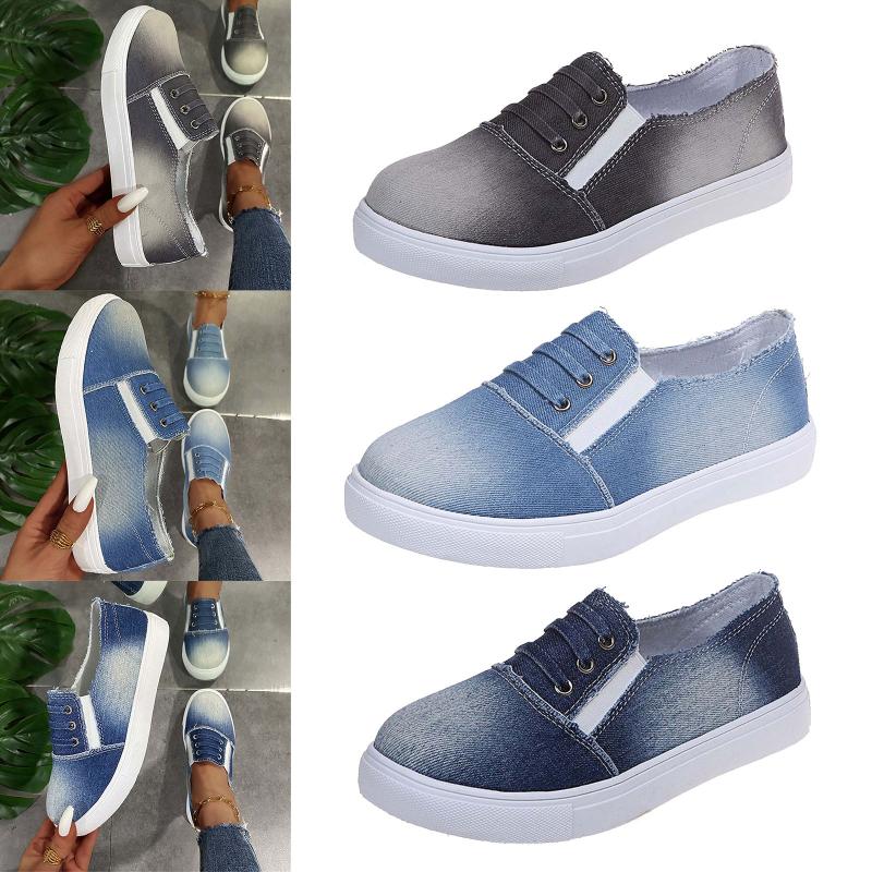 

Slippers 2021 Spring Canvas Board Shoes All-match Suit Foot One White Cloth Lazy Trend Leisure And Comfort