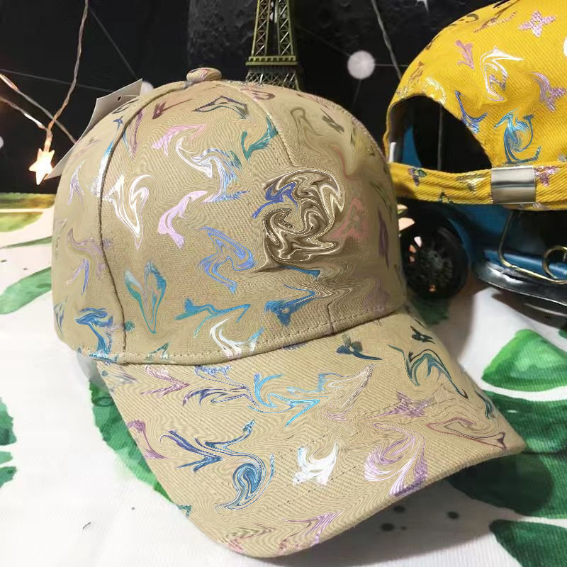 

Mens Baseball Cap Designer Hat Fitted Beanie Caps Street Casquette Unisex Adjustable Dome with Letter Embroidered Shading Fashion Adult Hats, 17