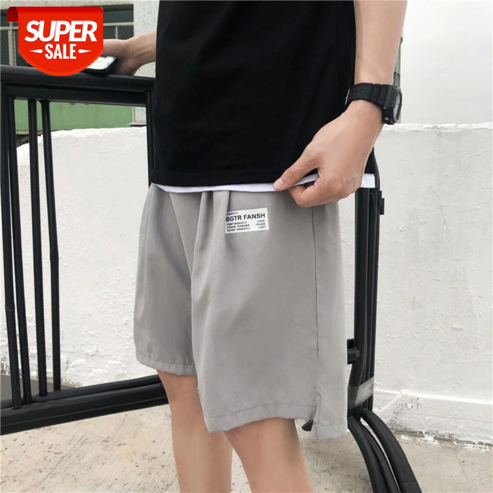 

Summer Sports Jogging Men Plus Size Fashion Men Loose Breathable Soft Fifth Pants Board Beach Sports Running Shorts Fifth Pants #ve4I, Black
