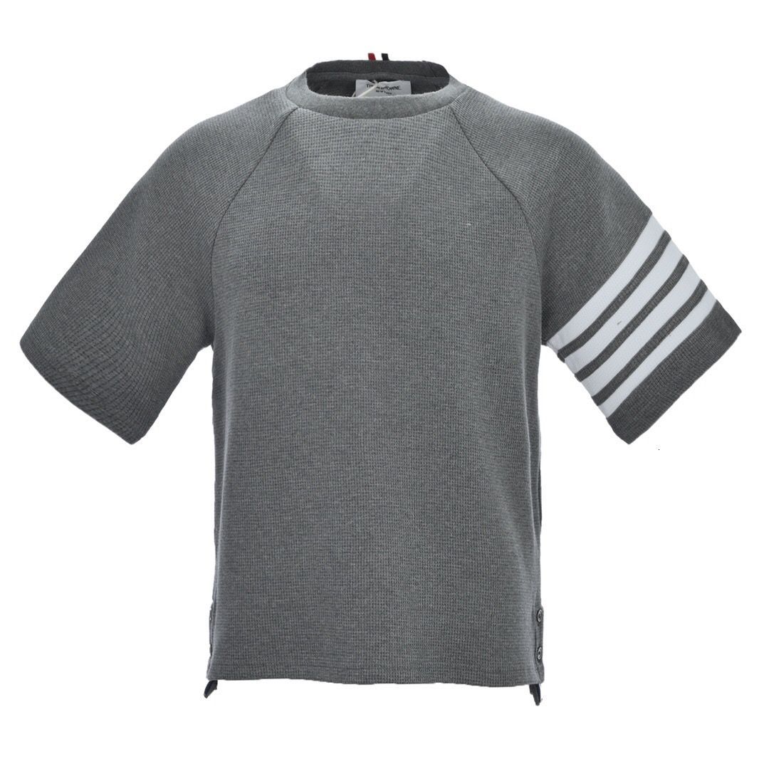 

Thom & Browne / 21ss four bar Polo short sleeve XQ38, White;black