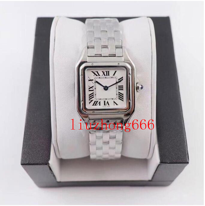 

Women Watches New Fashion 22*30MM dial High Quality Gold/Silver Stainless Steel Quartz Lady With diamond, 50m waterproof