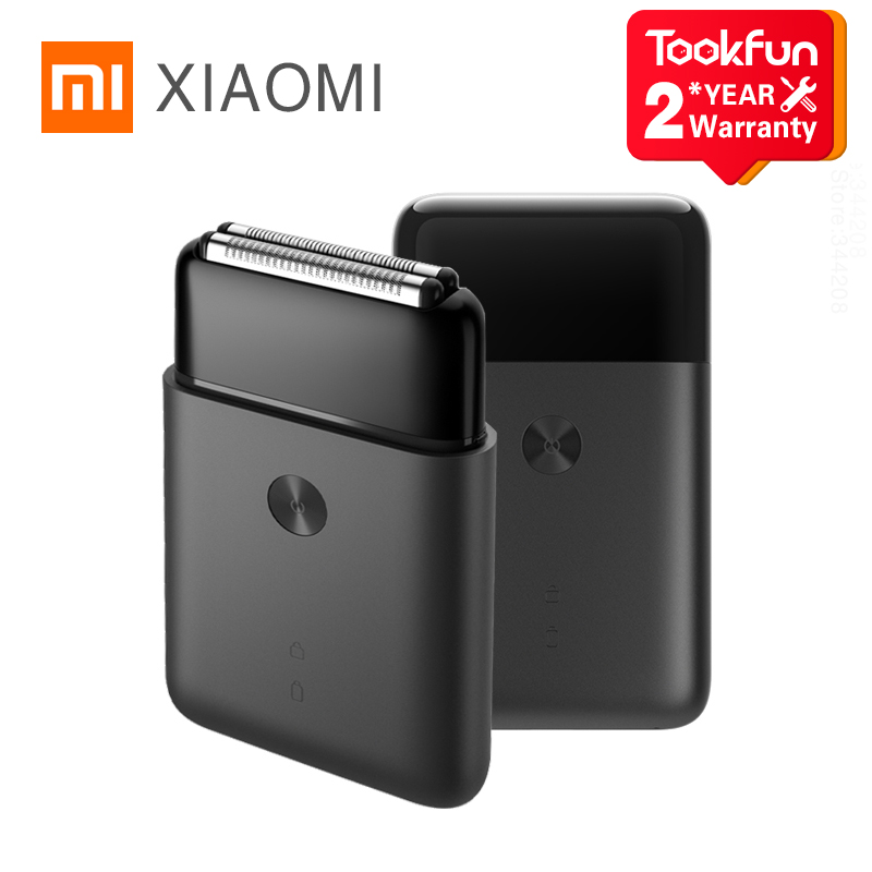 

New XIAOMI MIJIA Portable Electric Shaver smart Mini beard trimmer Wet and dry shaving Reciprocating cutter head IPX7 waterproof