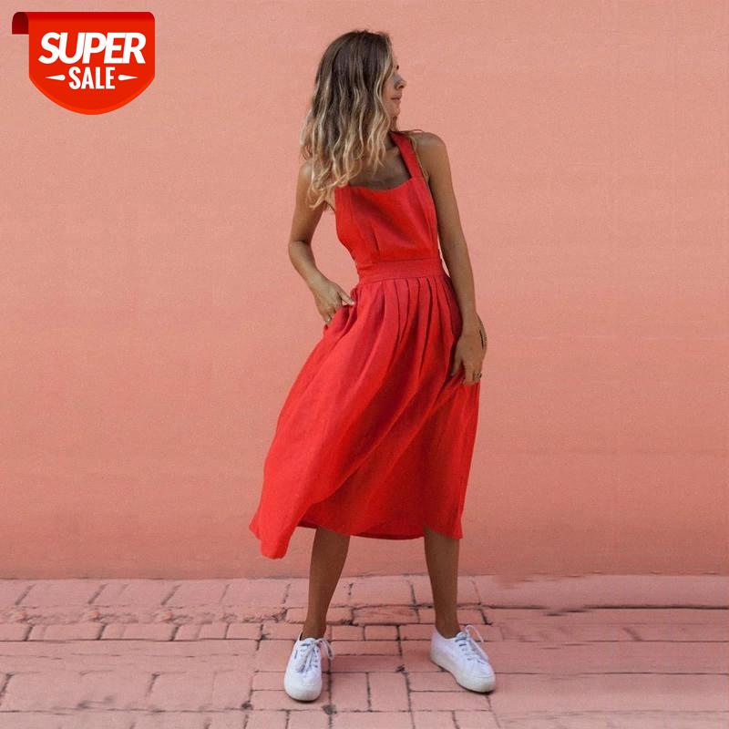 

Women Summer Boho Strappy Long Maxi Dress Sexy Backless Party Red Dress Beachwear Sundress vestido mujer #Ss6K, Black;gray