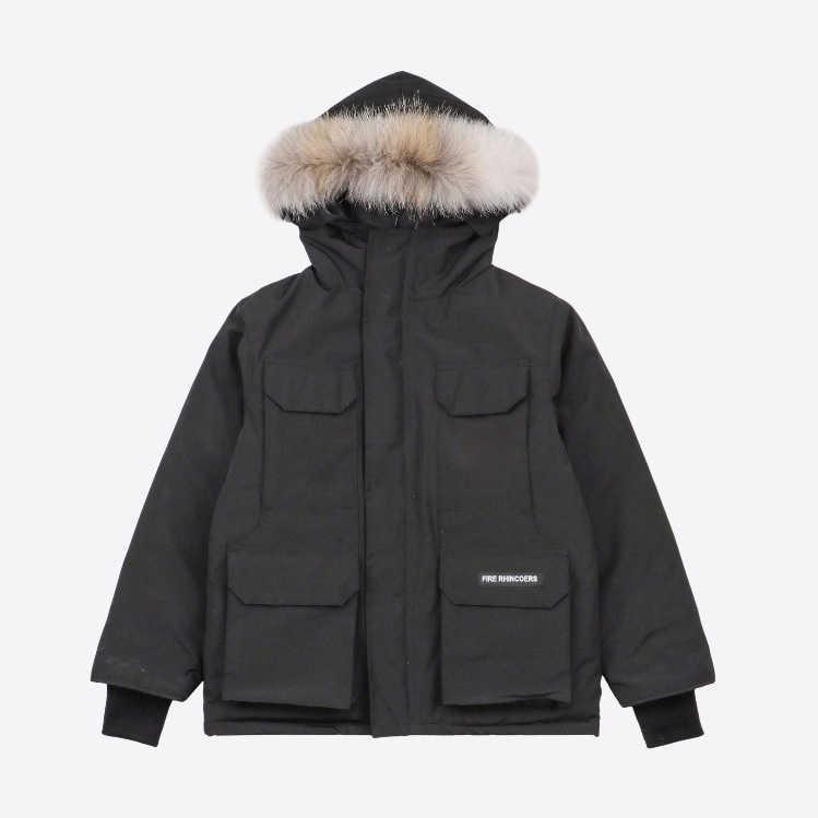 

Winter Kids White Duck Down Coat Jacket Boy Girl Baby Outerwear Jackets with Badge Thick Warm Outwear Coats Children Parkas Fashion Classic Parkas, Color 4