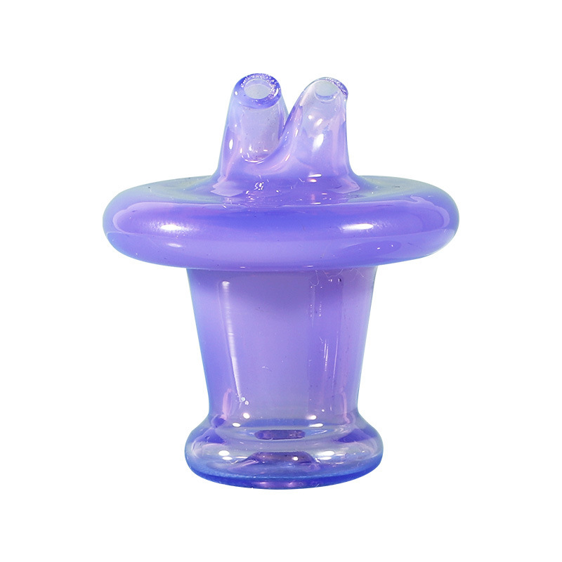 

Dual Directional Airflow Glass Carb Cap Smoking Accessories for Quartz Banger Glass Bongs Dab Oil Rigs