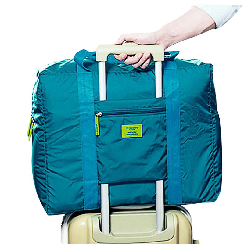 

Packing Cubes Nylon Large Capacity Folding Weekender Travelling Bag Duffle Men Women Carry on Hand Luggage Foldable Travel Bags, Black