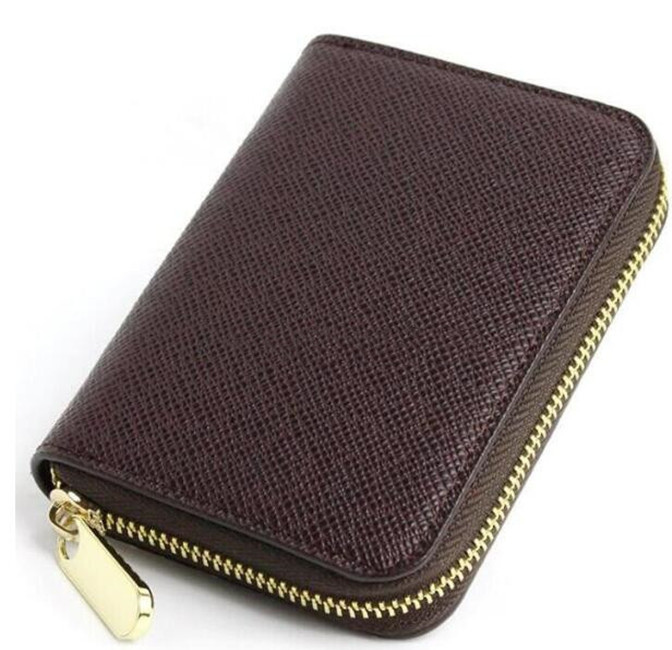 

the most stylish way to carry around money, cards and coins famous design men leather purse card 2021, Red;black