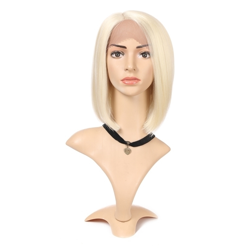 

fiber Wig fashion chemical wig short straight hair Bobo headgear, 613