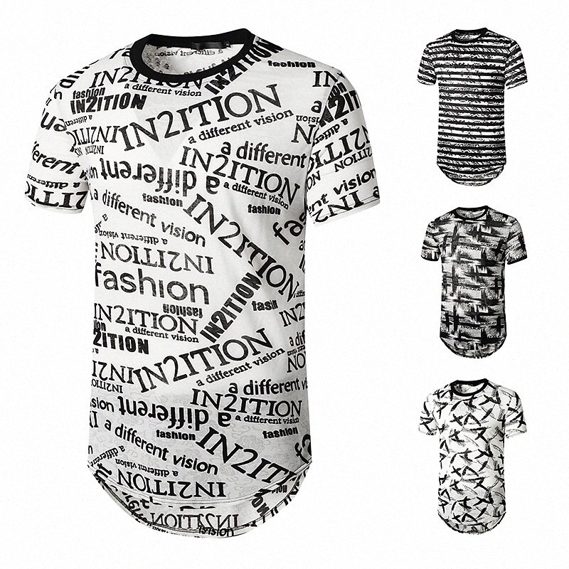 Men's Tee T shirt Shirt Graphic Rendering Plus Size Crew Neck Casual Daily Short Sleeve Tops Basic Designer Hip Hop Slim Fit A B C h3tJ#