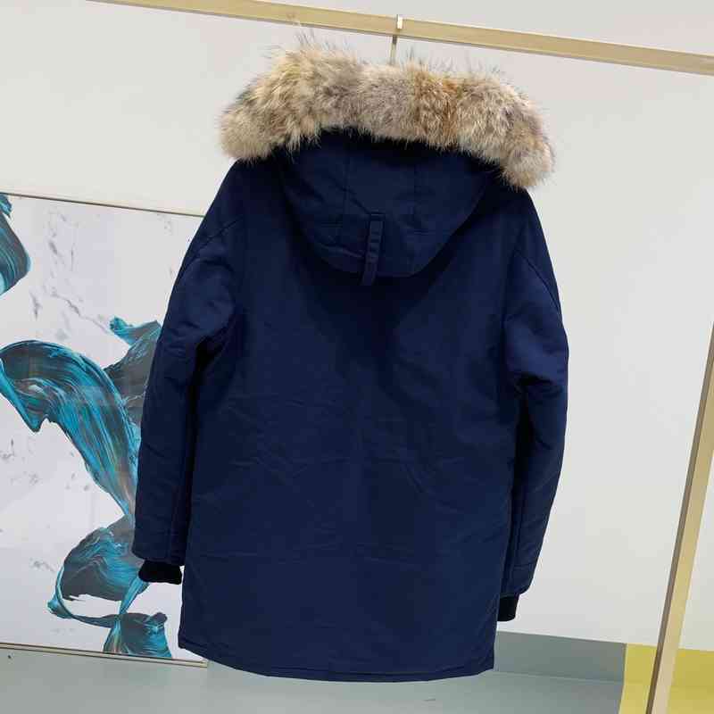 

Men' Down & Parkas quality winter top mens canadian Parka Coats fusion canada bonnet coat warm goode womens beige blue jacket gosse bomber fur gose N5FZ, 1# packing bag