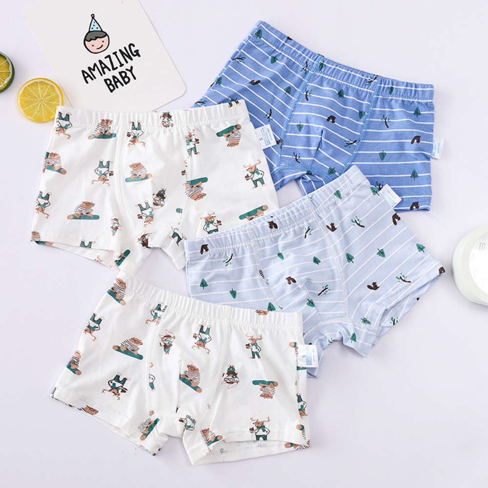 

panties Children's underwear combed cotton boys' and girls' baby shorts, Camo