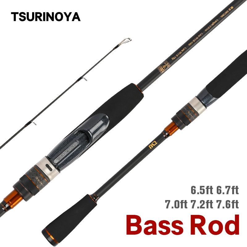 

Boat Fishing Rods TSURINOYA Spinning Casting Rod PTEROASURIA F 7.6ft 2.28m Long Carbon Universal Bass