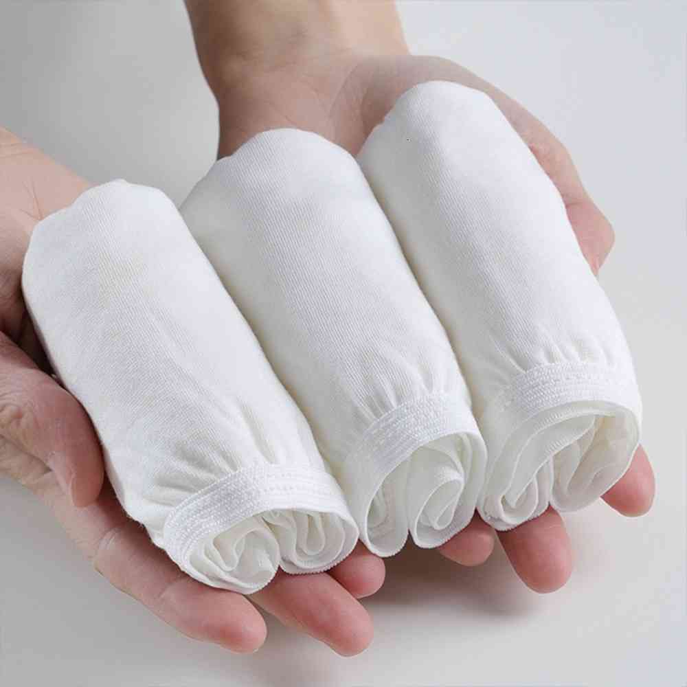 

Panties Disposable underwear female cotton triangle pregnant women postpartum confinement travel standing, White women's nude (single strip)