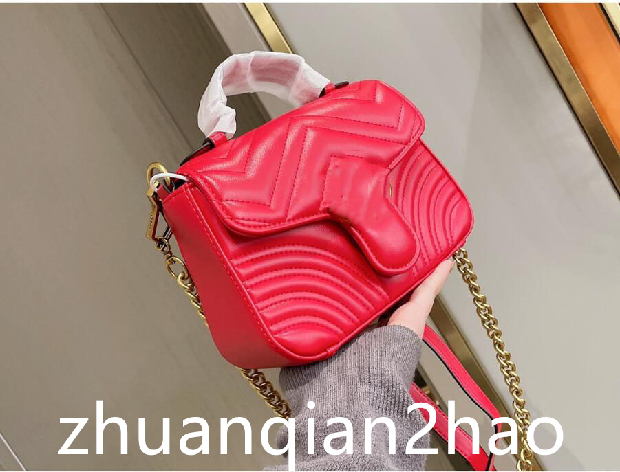 

2021 Designers G Luxurys Bags Classical Handbags Women Luxurys Designers G Shoulder Handbag Crossbody Bags Clutch Tote Lady Bags, Red