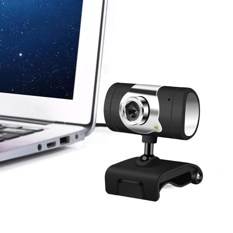 

Webcams Webcam Web Camera Cam Digital Video Webcamera With Microphone CMOS For Computer PC Desktop Laptop (Black)