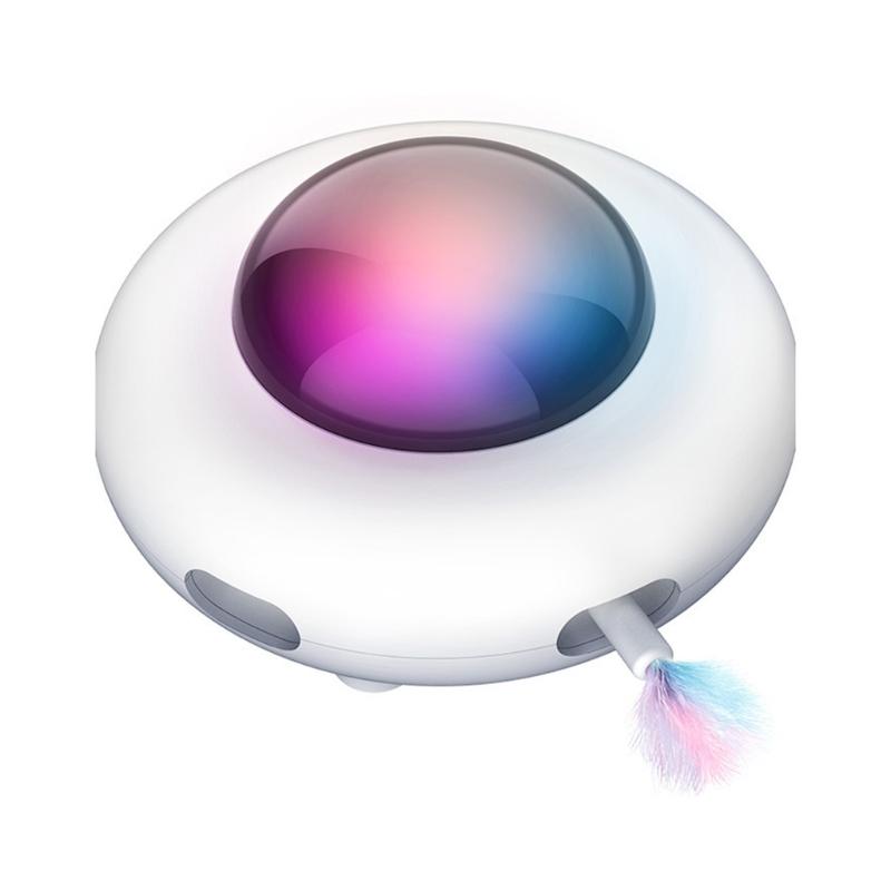 

Cat Toys Automatic UFO Interactive Toy USB Charging Durable Gift